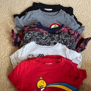Lot Boys 3T shirts Marvel Flash, fire trucks, ghosts